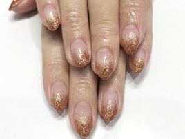 ラメグラデーションネイル☆