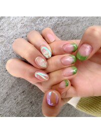 オーロラネイル