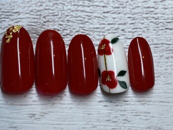 ネージュ バイ リアンジュ 辻堂(Neige by Reange)/椿ネイル