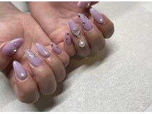 ビースタイル(B-style)/キラキラパープルネイル