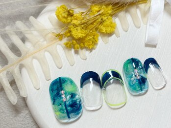 ブレス 仙台駅前本店(BLESS)/カジュアルマーブルネオン