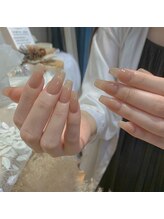 クイーンズビューティーサロン 新宿本店(Queen's beauty salon)/チップ長さ出し10本+ワンカラー