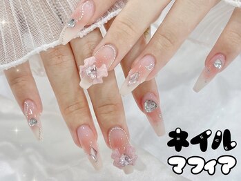ネイルマフィア 渋谷(NAIL MAFIA)/チークネイル