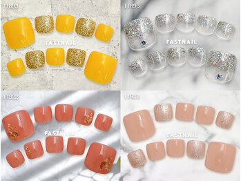ファストネイル 湘南ゲート藤沢店(FAST NAIL)/フット定額 ¥7580 ◆ シンプル