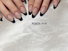 ホワイトネイル(WHITE NAIL)/持ち込み/パラジェル/フレンチ