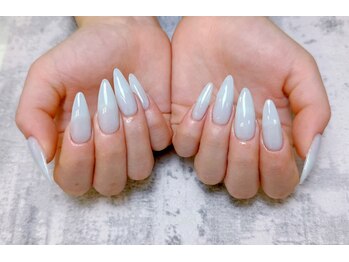 ハイネイル 池袋(Hi nail)/長さ出しワンカラー