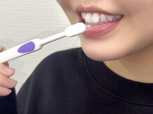 ホワイトニングバー 心斎橋オーパ店/仕上げの歯磨き