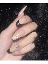 チェックネイル