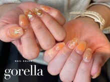 ゴレラ(gorella)/チークネイル/ラメ/ホロ/シェル