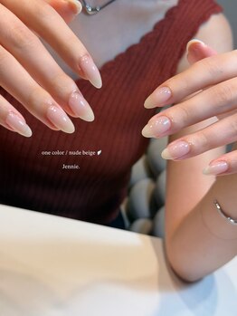 ジェニーミヤザキ(Jennie,miyazaki)/nude beige one color.