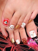 カラーズ 浜松店(colors)/クリスマスプレゼントネイル♪