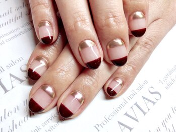 プロフェッショナル ネイルサロン ラヴィアス(LAVIAS)/【ジェル】10本アートし放題