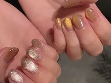 テラスヘア(TERRACE hair)/秋カラーマグネットネイル