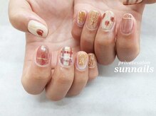 サンネイルズ(sun nails)/6本アート