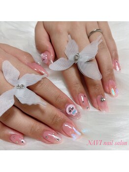 ナビ(NAVI)/おぱんちゃうさぎネイル
