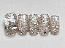 ジェミーネイル イケブクロ(Jemiy nail ikebukuro)/フラッシュリボン¥6500