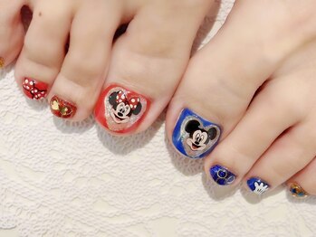 ラルネイル 大宮(Lull. nail)/キャラクター1本2500円♪