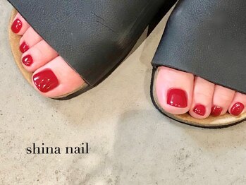 シナネイル 清澄白河店(SHINA NAIL)/フットワンカラーネイル♪