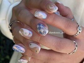 陰陽ネイル