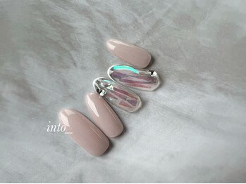 ネイルサロン イントゥ(into_)/定額アート ¥6900～