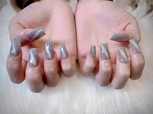 ルビーネイル 太閤通駅店(RUBY NAIL)/　シンプルデザイン10本スカルプ