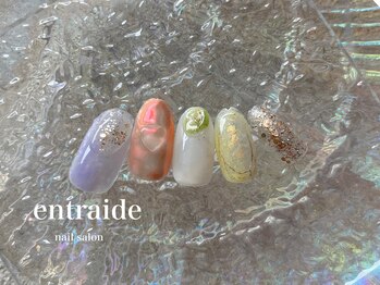 アントレッド(entraide)/オーロラ韓国ネイル