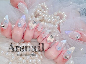 アルスネイル(Ars nail)/淡色フレンチネイル