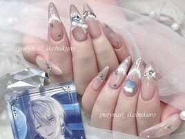 さくらんぼ推しネイル