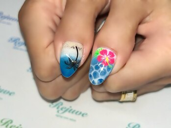 海とハイビスカス★