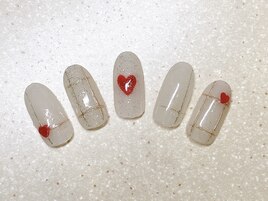 バレンタインデザイン¥6750