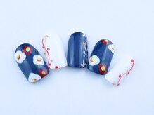 まつげアンドネイル ディアマンローズ(DIAMANT ROSE)/和柄ネイル・90分6930円