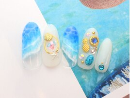 リゾートな夏ネイル★
