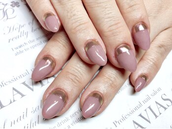 プロフェッショナル ネイルサロン ラヴィアス(LAVIAS)/【スカルプ】ワンカラーorグラデ