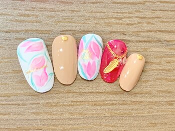 チューリップネイル
