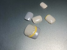 オーラリー ネイル アート メゾン(ORRERY nail art maison)/フット / カラーライン