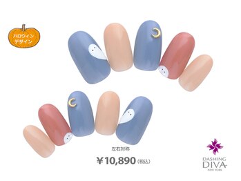 ハロウィンネイル10890円(税込）