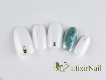 エリクサーネイル 神田(Elixir Nail)/シンプル / クーポン使用