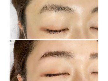 アイラッシュマルヴァ(Eye Lash Malva)の写真/美人ほど眉毛へのこだわりあり♪【美眉スタイリング＆眉毛エクステ】ハリウッドブロウリフトで理想の眉に☆