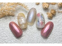 バブル シュガー バイ ネイルクローネ(bublle sugar by.nail crone)/フラワーネイル