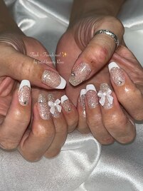 フラッシュフレンチネイル