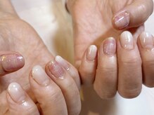 いろこびん 盛岡フェザン店(irokobin)/グラデ×水彩チェック