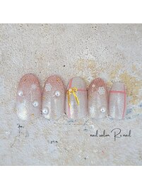 クリスマスネイル