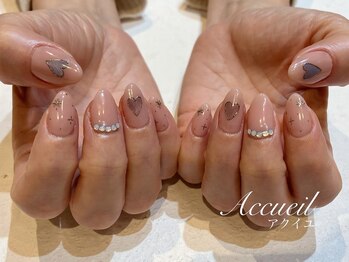 アクイユ 銀座店(ACCUEIL)/ハートネイル