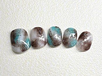 ネイルサロン リベラ(Libera)/2026冬フットネイル【トレンド】