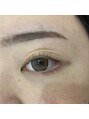 アーツアイサロン 町田駅前通り店(arts eyesalon) まつ毛パーマ。中間から毛先にカールをつけるデザイン