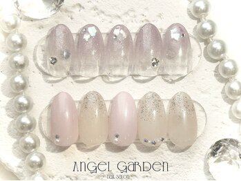 エンジェルガーデン 青山店(Angelgarden)/春パープルデザイン