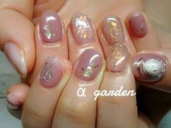 ネイルサロン アルファガーデン 町田本店(α garden)/4本アートコース●オフ込み2h