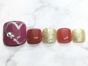 お気軽ビューティエーヴィヒ(Ewig)/1月キャンペーンネイル♪