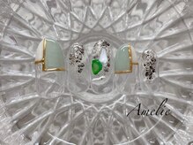 アメリ(Amelie)/クリア/スクエア/ラメ