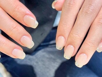 エリンカネイル バイ レシッド 武蔵小杉(erincanail by rcid)/ガラスフレンチ